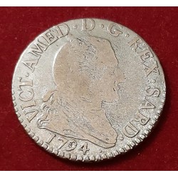 VITTORIO AMEDEO III 10 SOLDI 1794